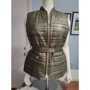 Violante #Avenue Italian Down Vest NWOT